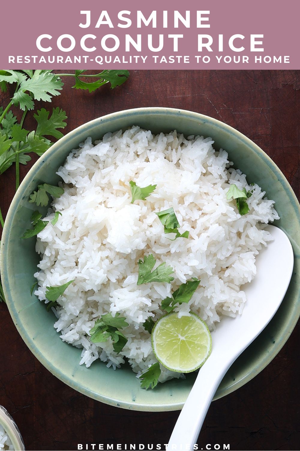 Jasmine Coconut Rice Recipe - Ready in 25 min! - BITE ME INDUSTRIES