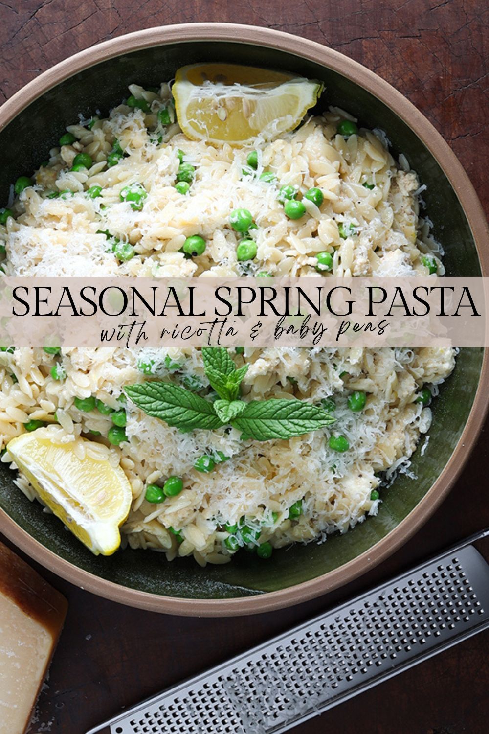 Spring Ricotta Pasta Spring Pasta With Ricotta And Baby Peas: A Seasonal Pasta Delight Ready ...