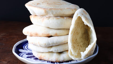 pita-bread-stack-with-open-