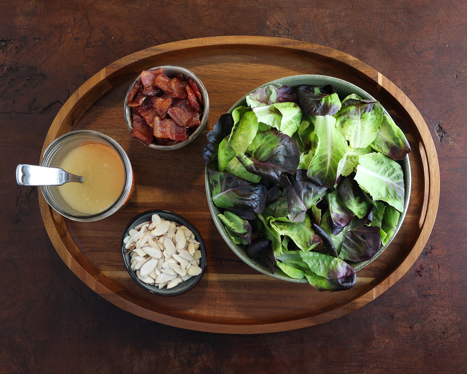 Ingredients for the Dodo (copycat) dinner salad